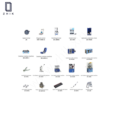코인 전지 CE ISO 증명서를 위한 연구소 리튬 배터리 생산 라인